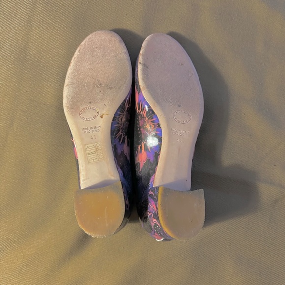 Made in Italy low heel pump in New Paisley size 41 Italy/10 US - Picture 5 of 6